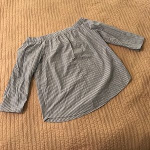 Saks Fifth Avenue Off the Shoulder Top